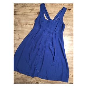 Jessica Simpson electric blue dress
